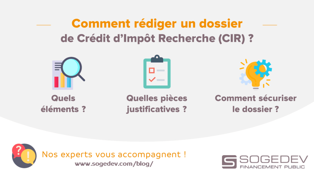 Rédiger un dossier cir